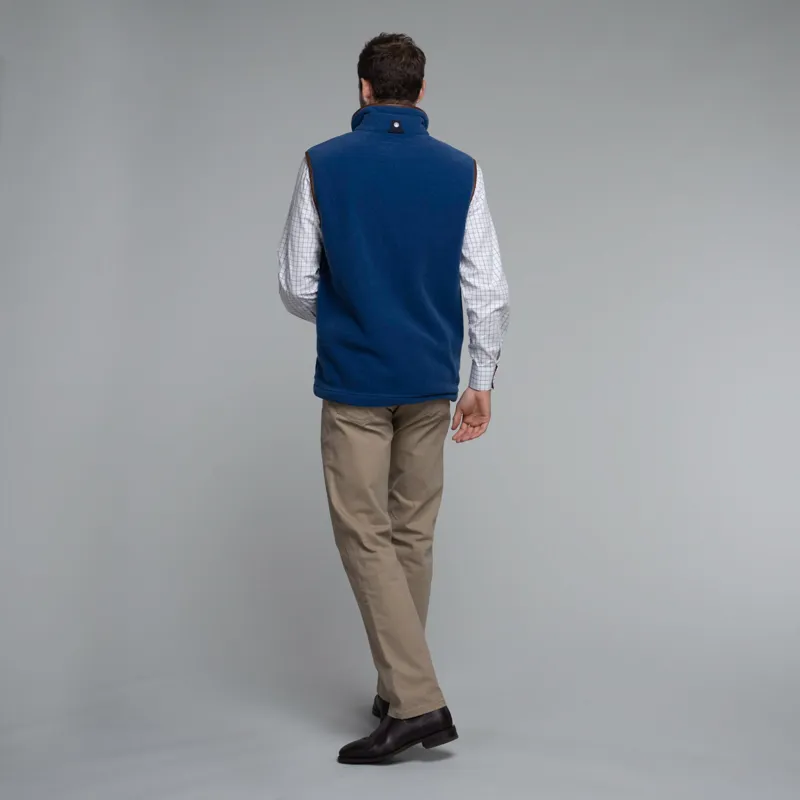Schoffel Oakham Fleece Gilet Cobalt Blue-2